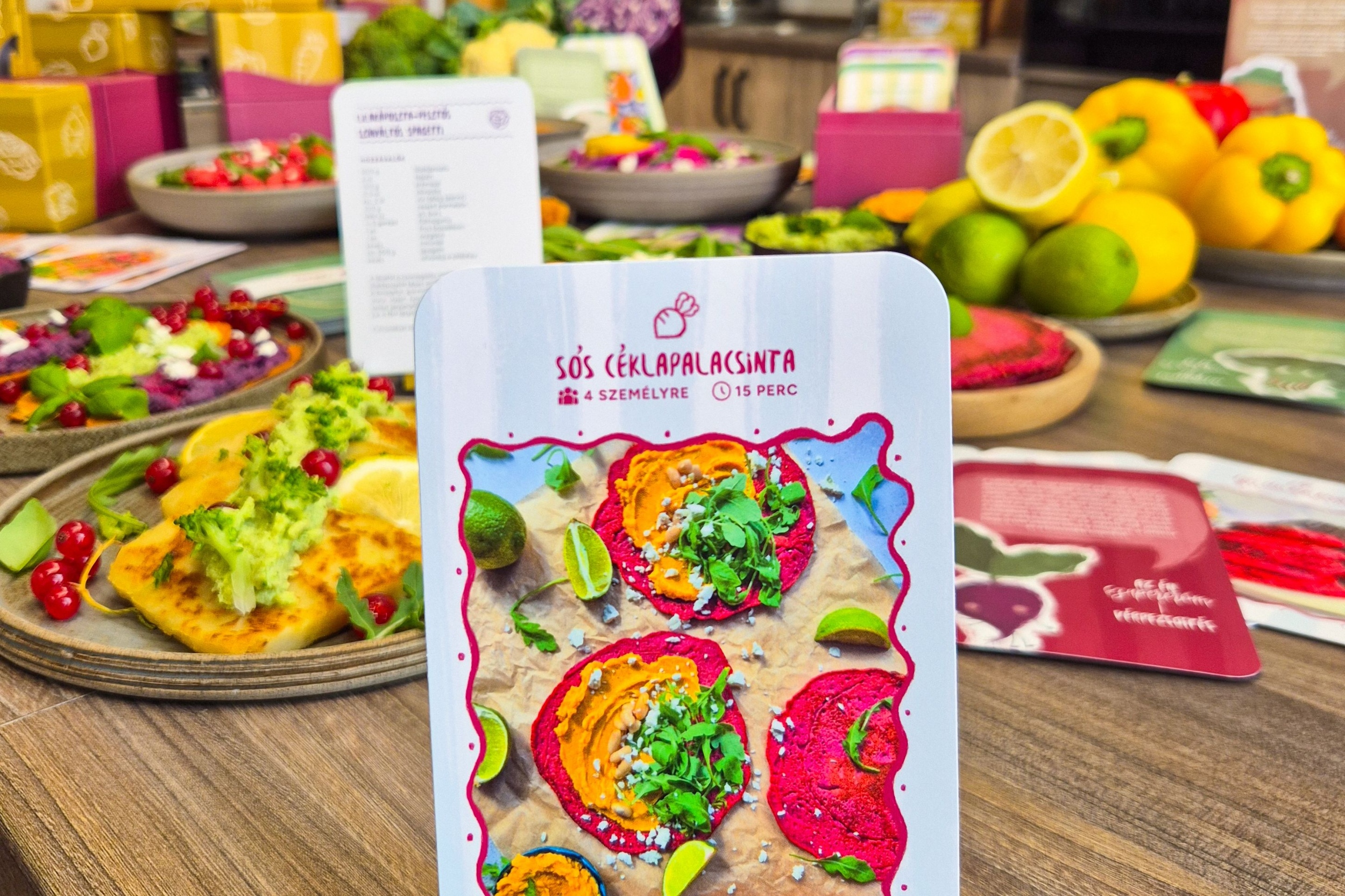 Receptúra – 5 zöldség, 25 recept, minden hónapban!