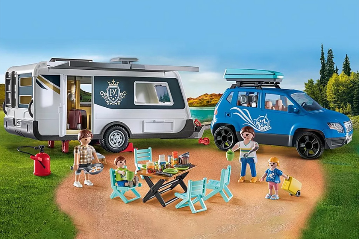 Playmobil élménybirodalom játszószőnyegekkel, járgányokkal és akciós termékekkel