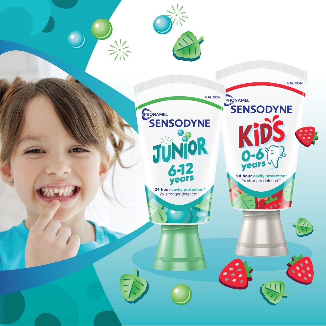 Gyertek el a Sensodyne standra, és fedezd fel gyermekednek a Sensodyne gyerekfogkrémeket!